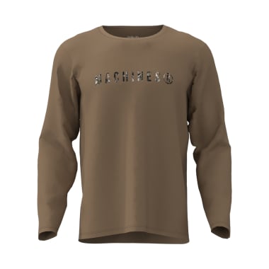 Sport t-shirt LS -  Walnut