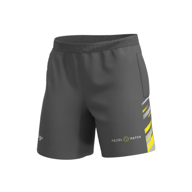 COURT SHORTS - Grey - PADEL MATCH