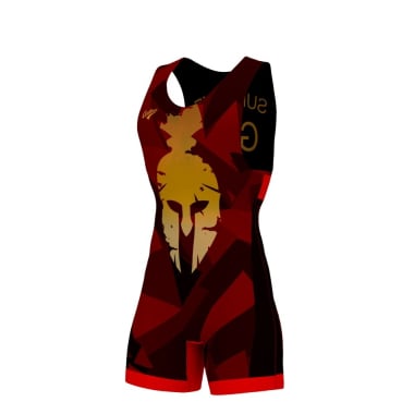 Wrestling Singlet - N1 Red