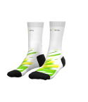 Sport Socks - White Green - PADEL MATCH