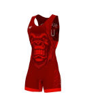 Wrestling Singlet - N9 Red