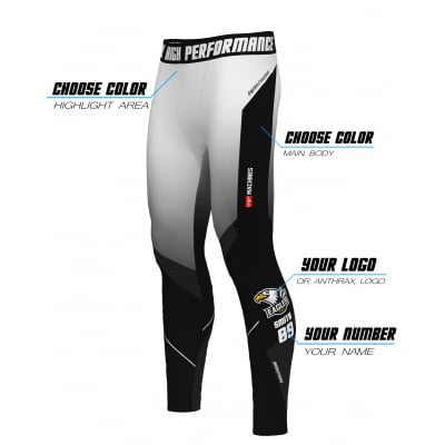 personalised compression tights