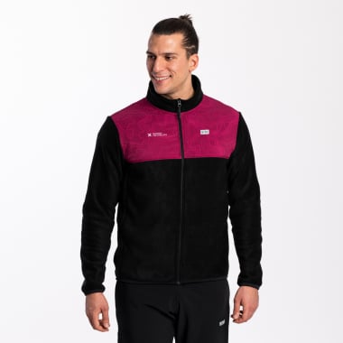 Alister - Burgundy - Fleece jacket