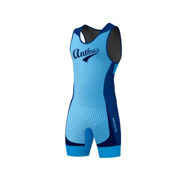 ANTHRAX ULTRA PRO WRESTLING SINGLET - Light Blue