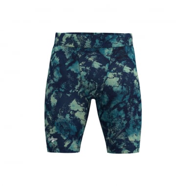 Compression Shorts - Indigo Tide - Elemental Flow