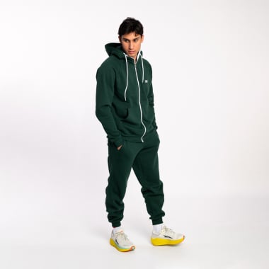 Cotton Hooded Tracksuit - Omnia Green