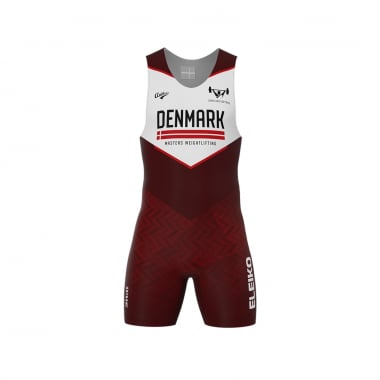 Weightlifting Men Singlet - Denmark Masters Weightlifting