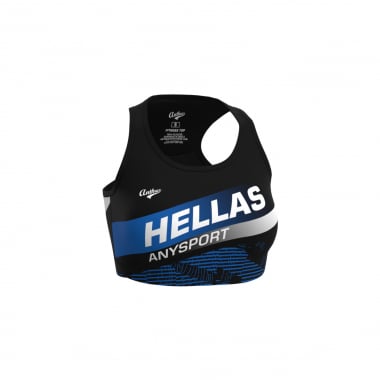 HELLAS 2026 - BLACK WOMEN FITNESS TOP