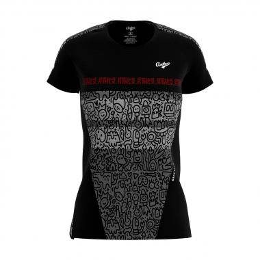 DARK DOODLE - WOMEN - PRO-FIT T-SHIRT