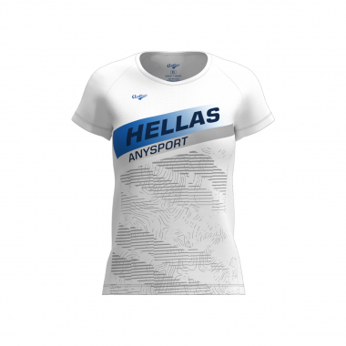 HELLAS 2026 - WHITE - PRO-FIT XT WOMEN T-SHIRT