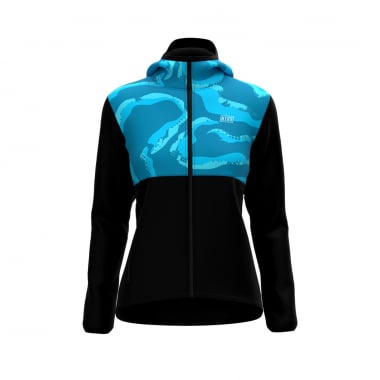 SOFTSHELL STRETCH JACKET WOMEN - GRIT SHIELD BLUE