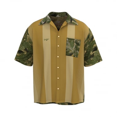 Hawaiian Shirt - Pacific Fade Olive