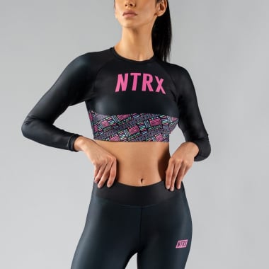 Helia - Longsleeve Crop top