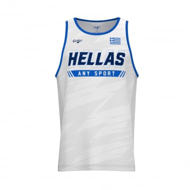 HELLAS 2025 - WHITE - TANK TOP