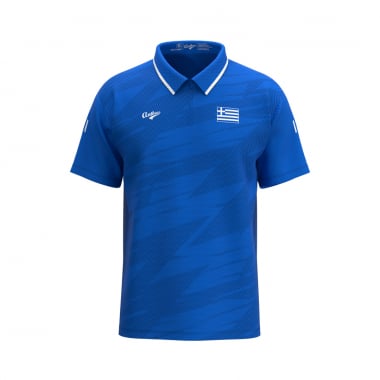 HELLAS 2025 - BLUE - POLO T-SHIRT