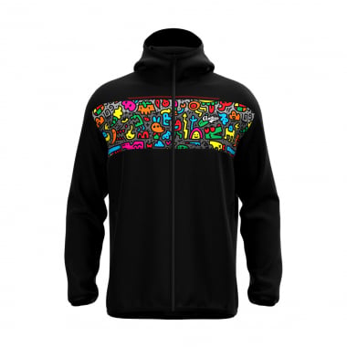 VIVID DOODLE - HYBRID HOODY