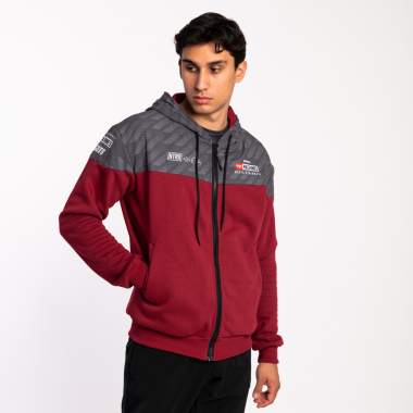 Hybrid Hoody - Maroon
