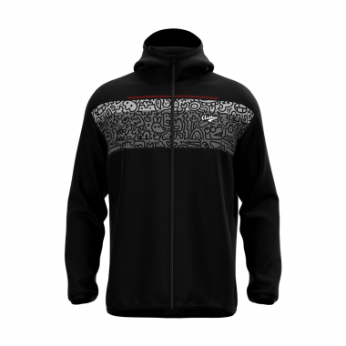 DARK DOODLE - HYBRID HOODY