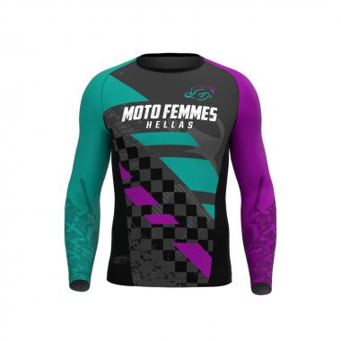 Rashguard LS - MOTO FEMMES HELLAS