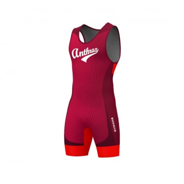 ANTHRAX ULTRA PRO WRESTLING SINGLET - Maroon