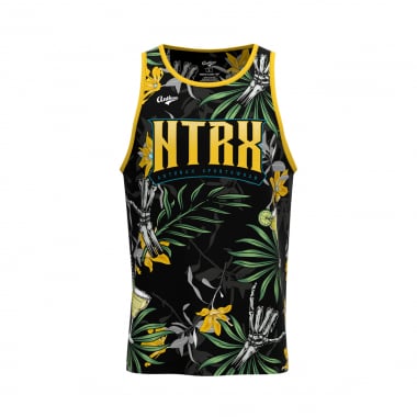TANK TOP - Tropical yellow midnight