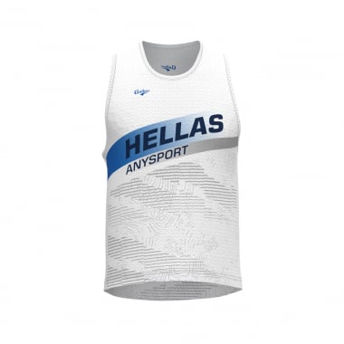 HELLAS 2026 - WHITE - EXTREME RUNNING TANK TOP