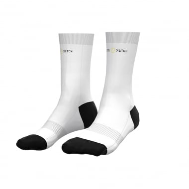 Sport Socks - Total White - PADEL MATCH