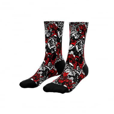 SPORT SOCKS - PAINTBALLER RED