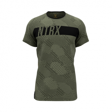 Patchwork Autumn Green - Pro-Fit t-shirt