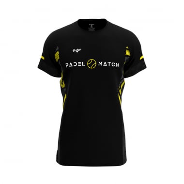 PRO-FIT T-SHIRT - Black - PADEL MATCH 2025