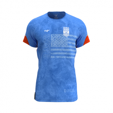 PRO-FIT XT T-SHIRT - Blue & Orange - Marilia