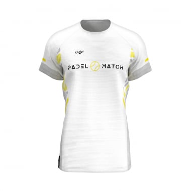 PRO-FIT T-SHIRT - White - PADEL MATCH 2025