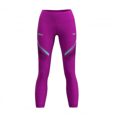 PURPLE REIGN - VERTICAL - DRAWSTRING FITNESS LEGGINGS