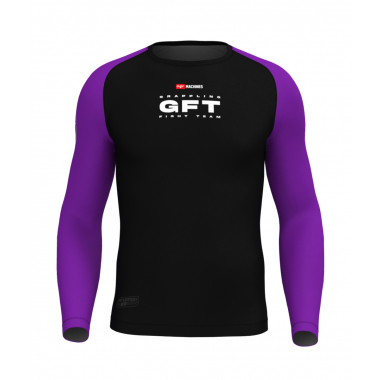 Rashguard LS - Purple - GFT GREECE - KATSINOPOULOS