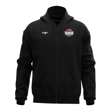 Hybrid Hoody - Black- Siris Basketball Team