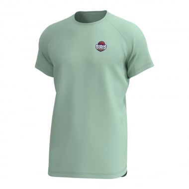 Organic Cotton t-shirt - Aqua - Siris Basketball Team