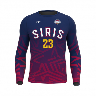 Rashguard - Long Sleeve - Siris Basketball team