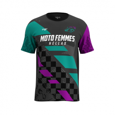 Sport t-shirt - MOTO FEMMES HELLAS