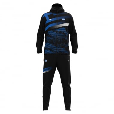 HELLAS 2026 - BLACK ULTRALIGHT TRACKSUIT SET