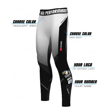 Personalized compression pants - Victorious