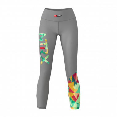 Vivid Blast - DRAWSTRING FITNESS LEGGINGS