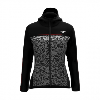 DARK DOODLE - WOMEN WINDSTOPPER