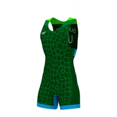 Wrestling Singlet - N2 Green