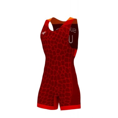 Wrestling Singlet - N2 Red