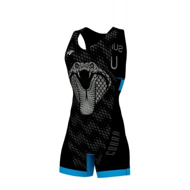 Wrestling Singlet - N3 Black