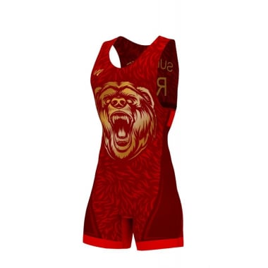 Wrestling Singlet - N4 Red
