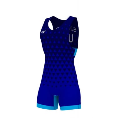 Wrestling Singlet - N5 Blue
