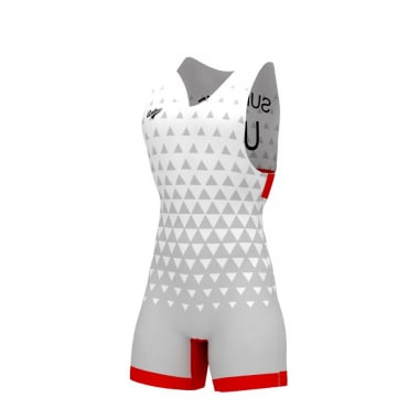 Wrestling Singlet - N5 White