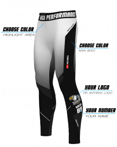 Personalized compression pants - Victorious