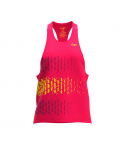 Loose Tank Top - Women Vertical - Traces - Fuchsia